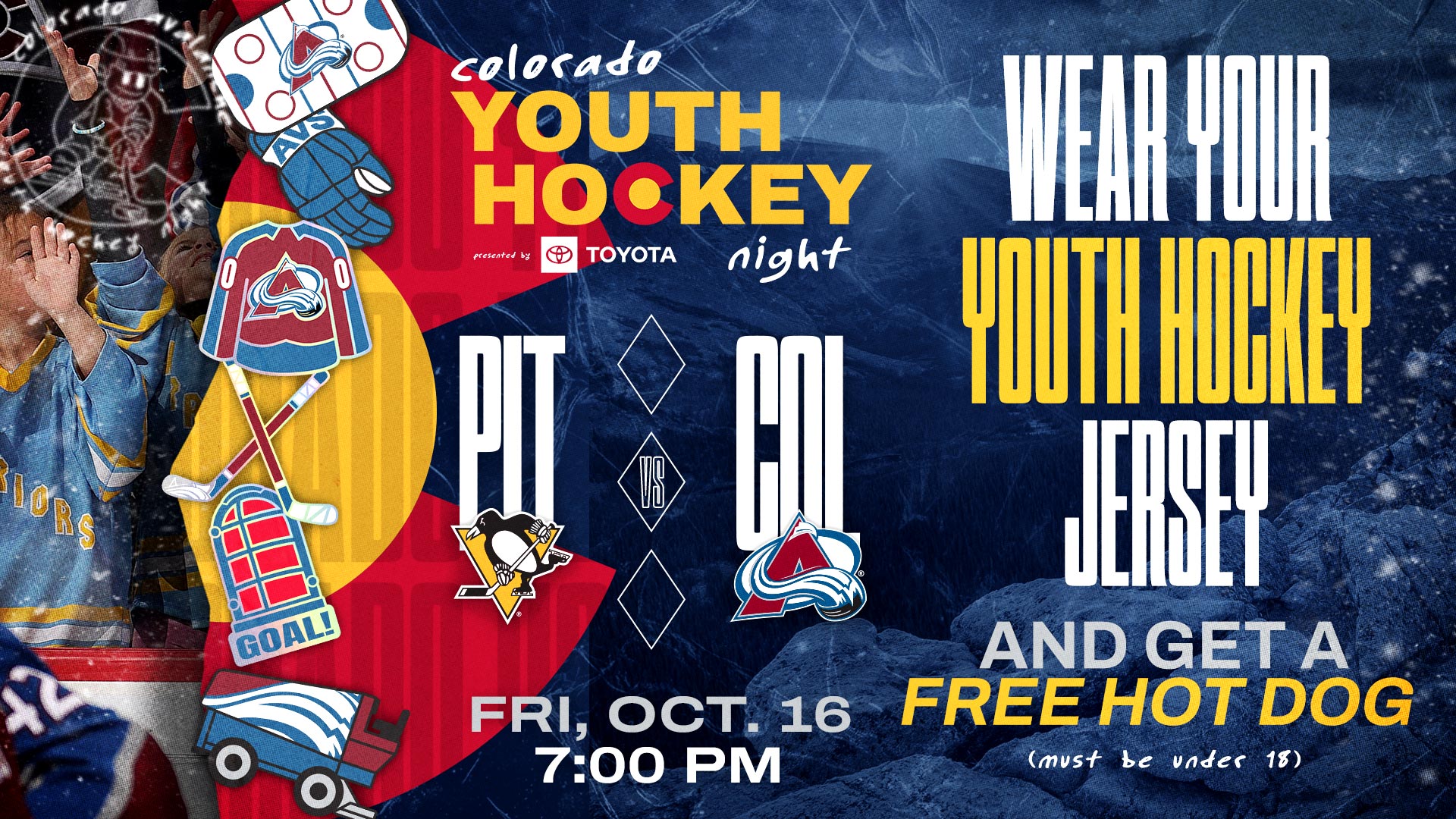 Colorado Youth Hockey Night