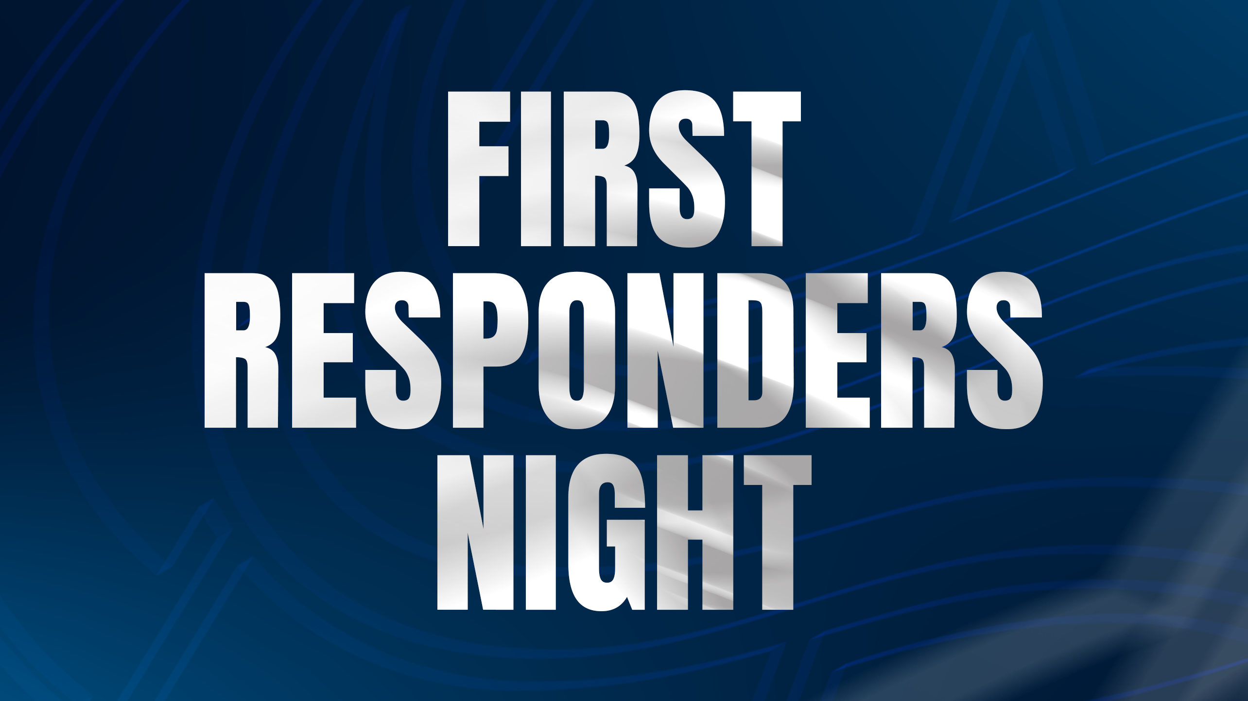 First Responders Night Avalanche vs Winnipeg