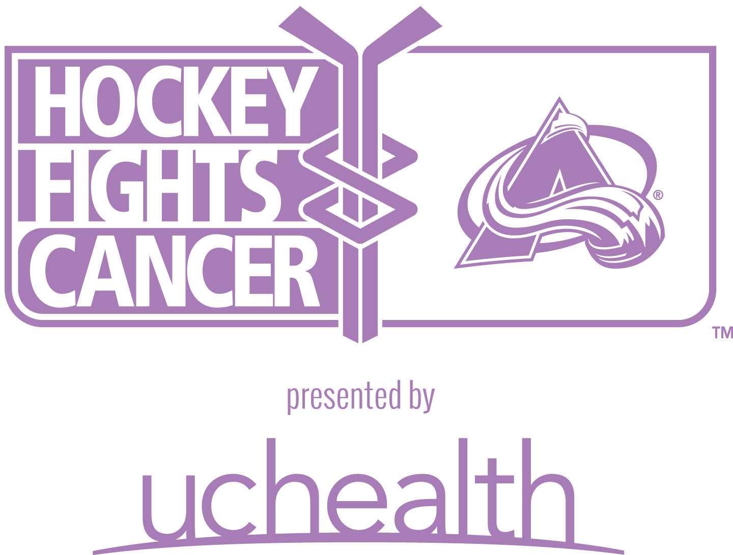 avalanche hockey fights cancer 2019