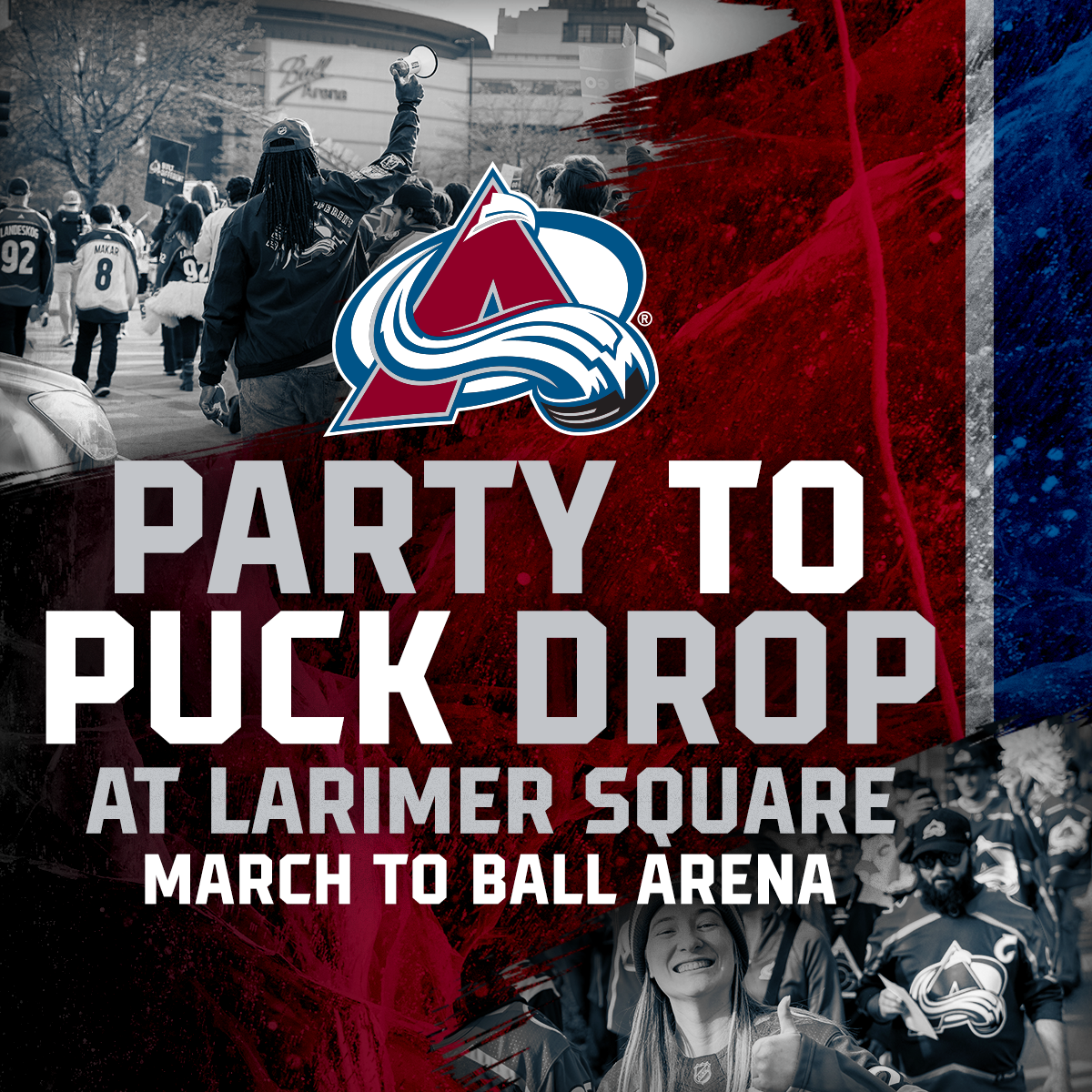 Party to Puck Drop at Larimer Square