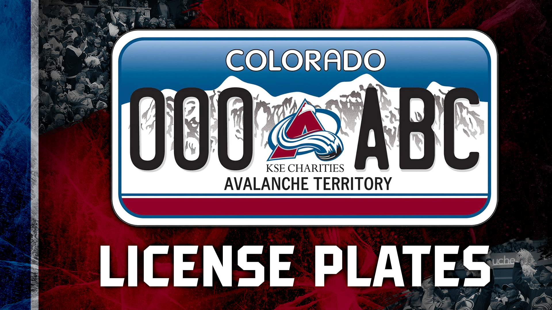 Avalanche Signature License Plates