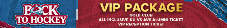 Colorado Avalanche Alumni Weekend VIP Package