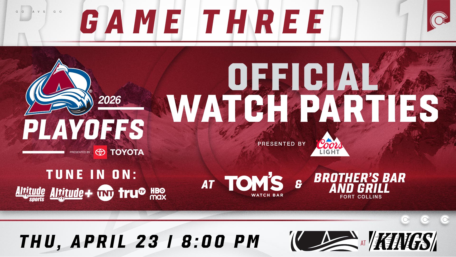 Official Watch Party Game 3