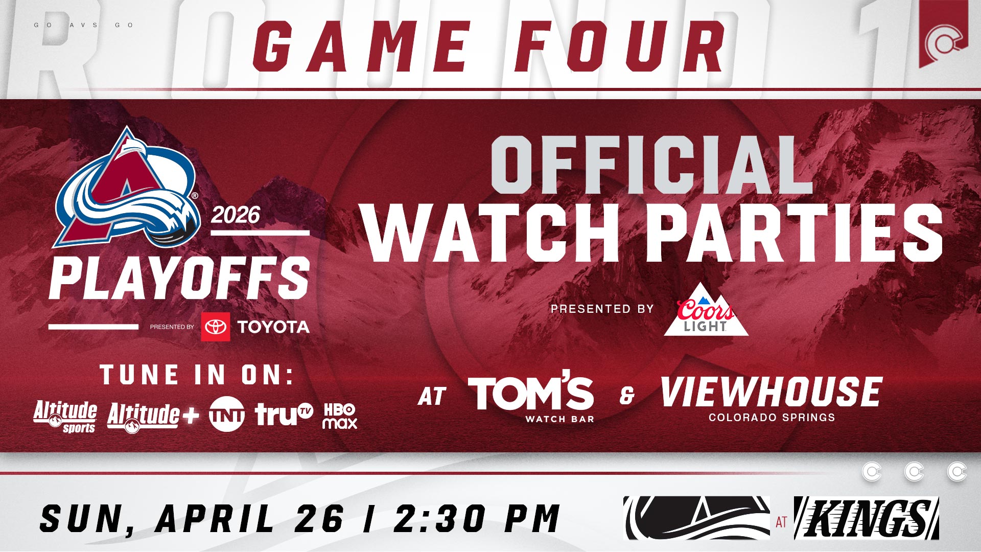 Official Watch Party Game 4