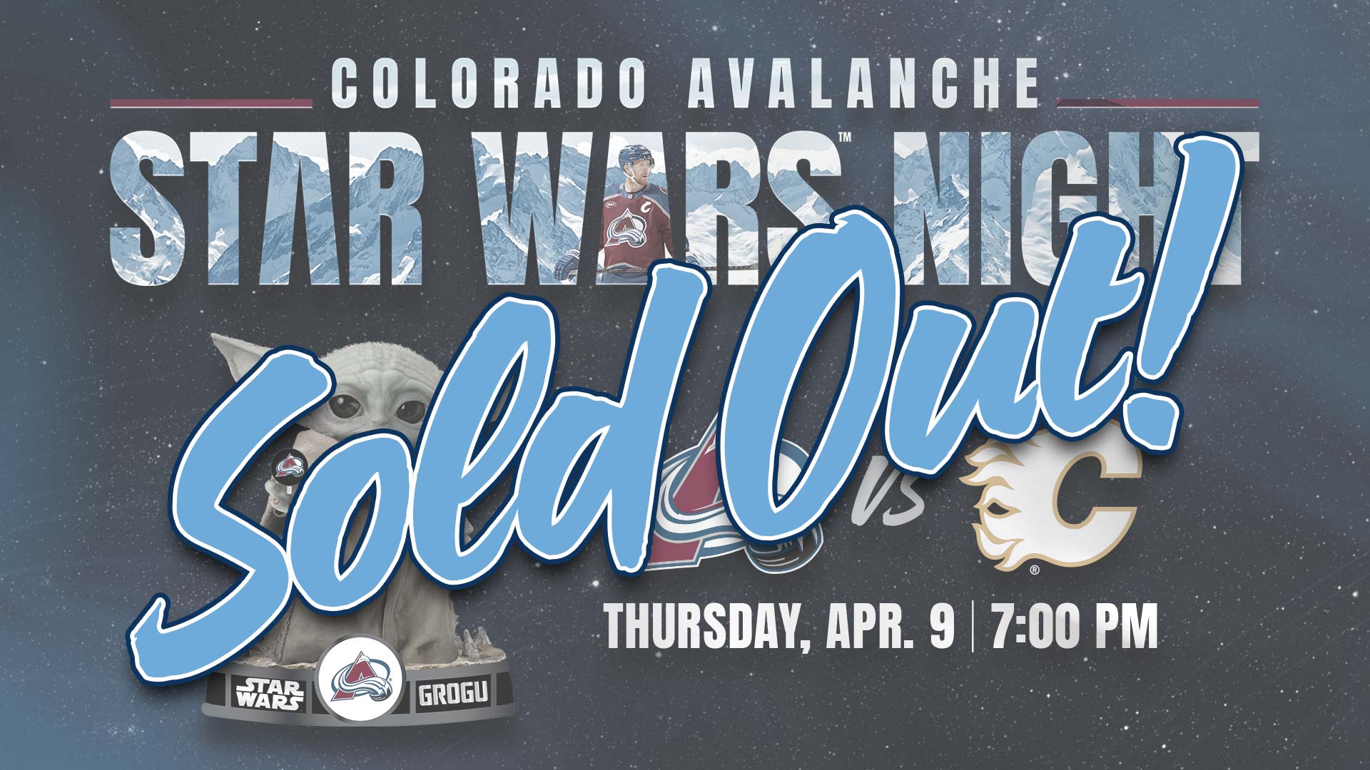 Star Wars Night Avalanche vs Calgary