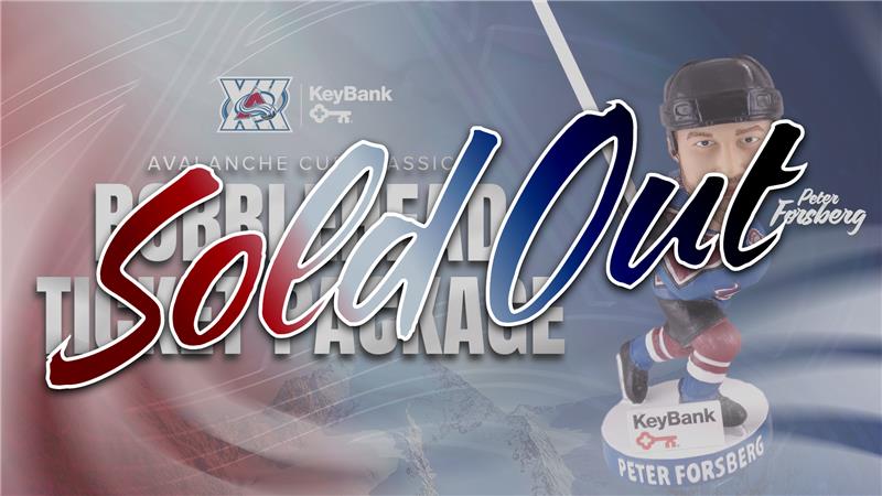 30th Anniversary Celebration (2000-01) Avalanche vs Philadelphia