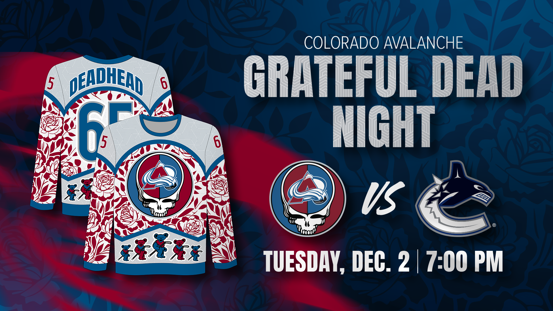 Grateful Dead Night Avalanche vs Vancouver