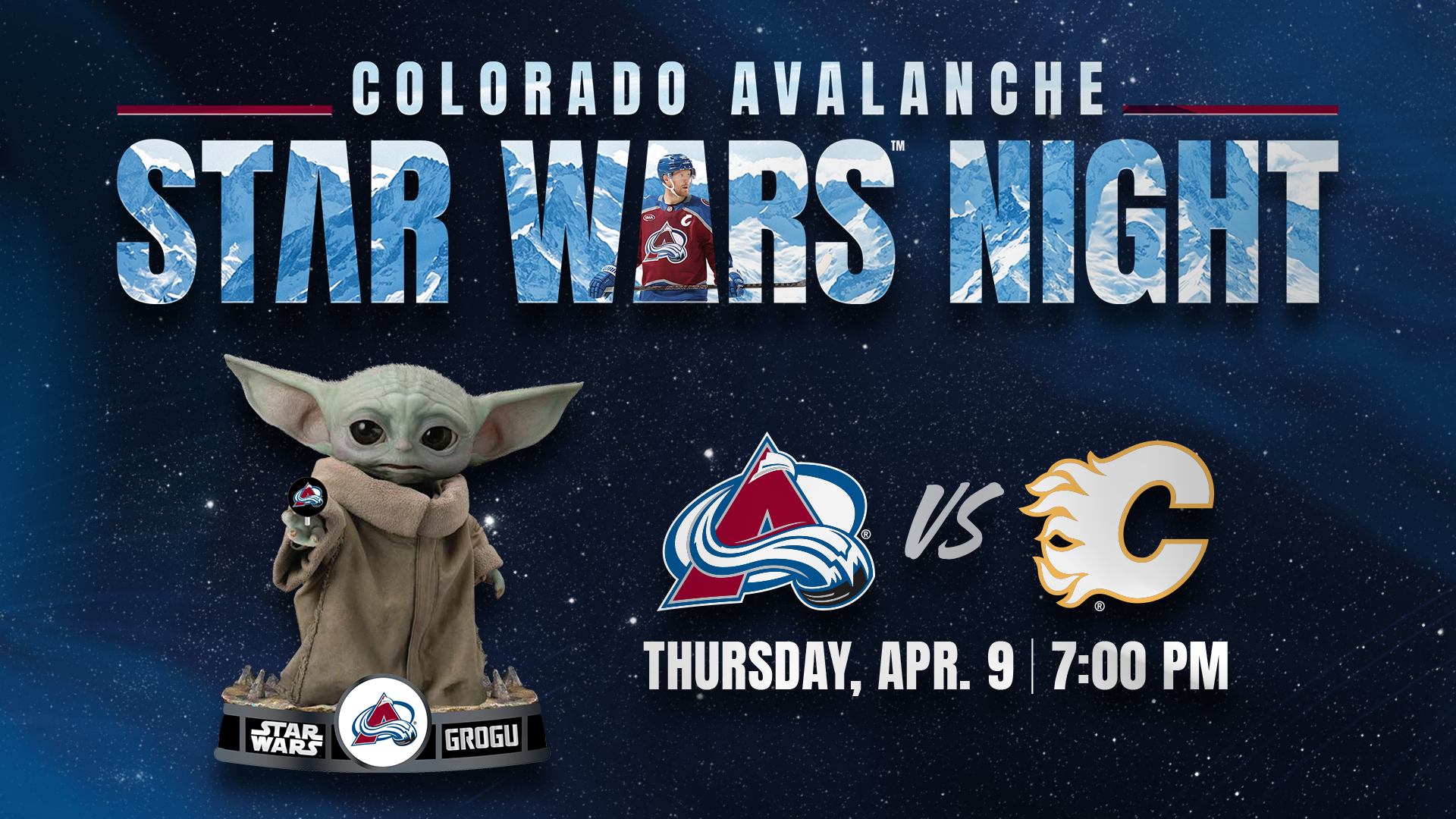 Star Wars Night Avalanche vs Calgary