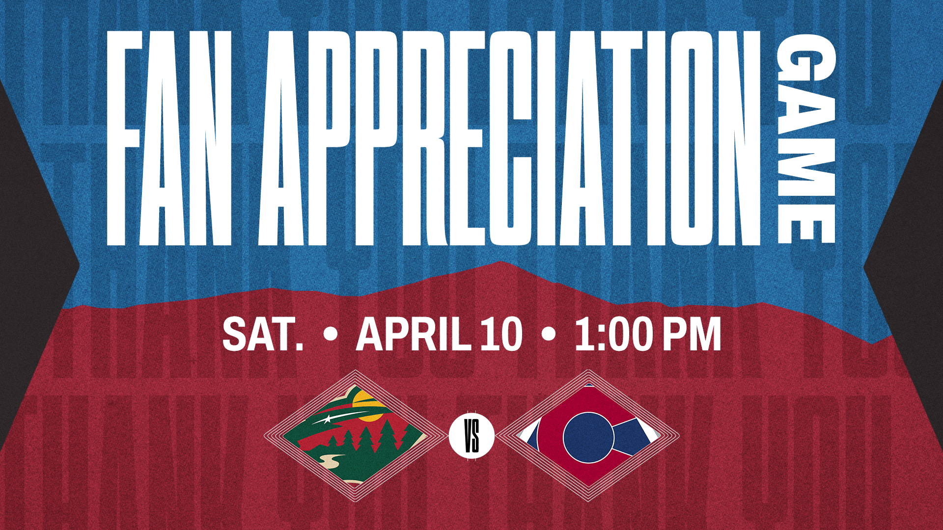 Fan Appreciation Day - Colorado Avalanche vs. Minnesota